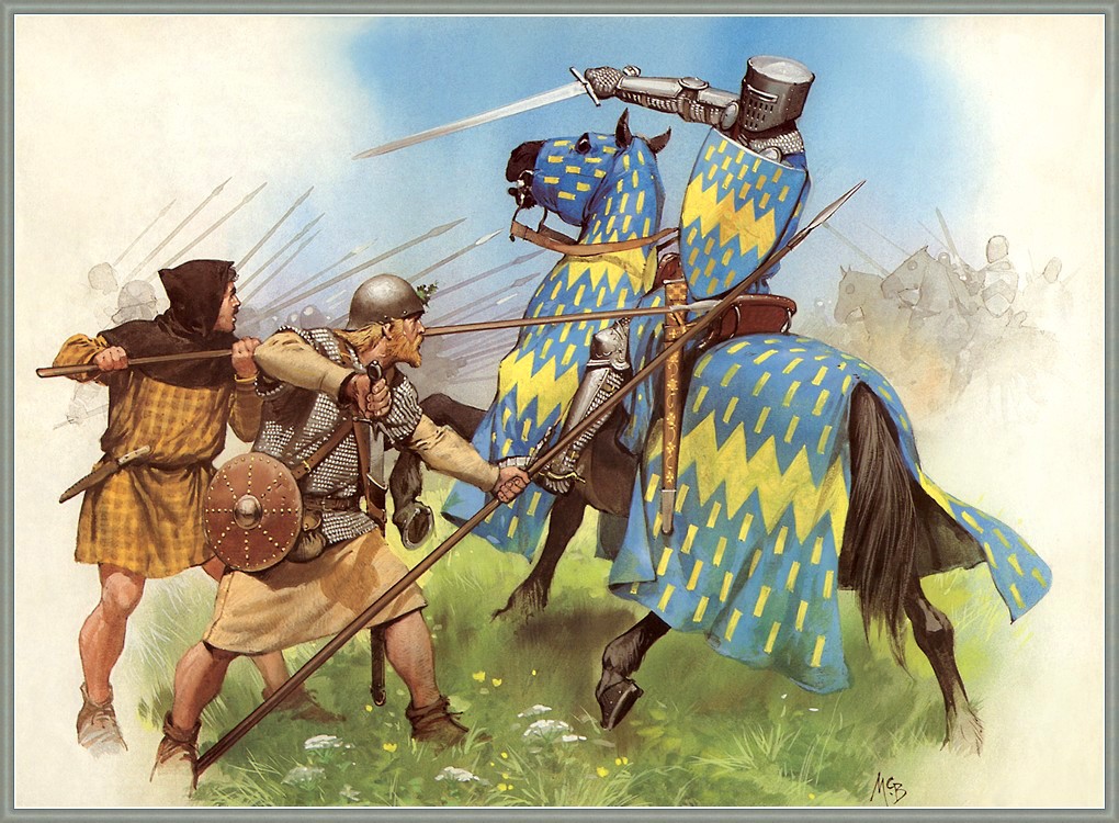 Battaglia di Bannockburn Cavalleria Schiltron istrice falange Scotland La battaglia di Bannockburn e l’indipendenza della Scozia