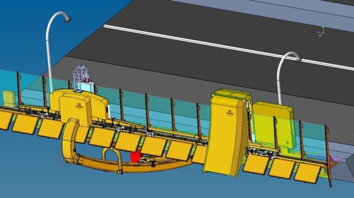 Un rendering dei robot del nuovo ponte di Genova (immagine Iit - Camozzi)