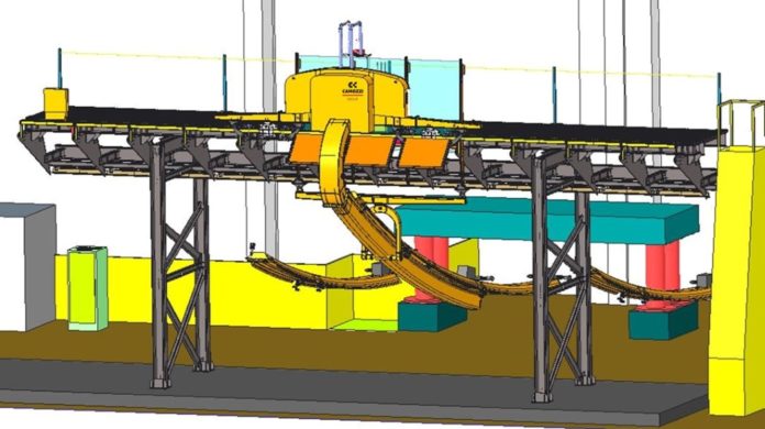 Un rendering dei robot del nuovo ponte di Genova (immagine Iit - Camozzi)