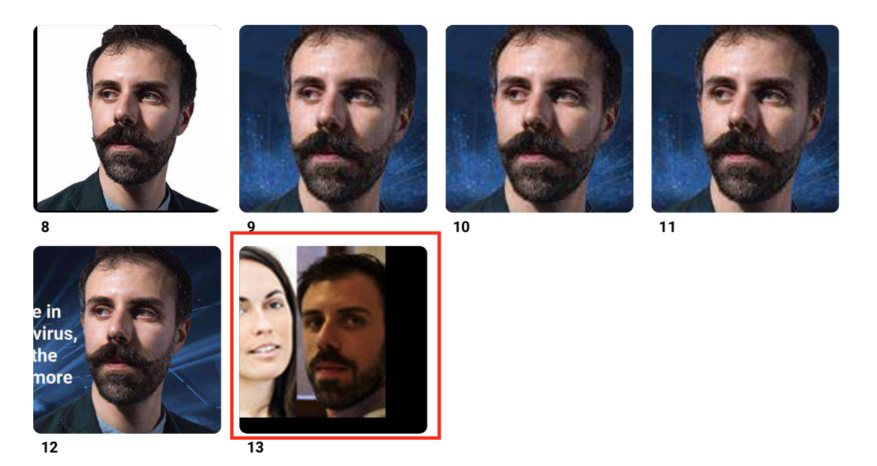Foto di una collega associata al mio volto e finita nel database di Clearview Ai